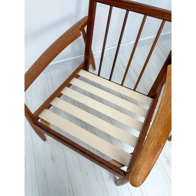 Mid-Century Danish Teak Armchair, 1960s For Sale - Image 13 of 16