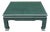 Raffia Wrapped Ming Coffee Table in the Manner of Karl Springer For Sale