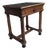 Dutch Amsterdam School Solid Oak Side Table, 1930s For Sale
