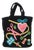 Novelty Sewing Theme Felt Tote Handbag, 1950's For Sale