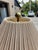 Vintage Stiffel Model #3622 (Mcm) Brass Lotus Lily Parzinger Floor Lamp Featuring Integrated Glass End Table For Sale - Image 10 of 17