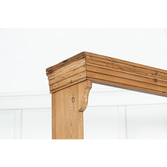 Large 19th Century English Pine Dresser, 1870s For Sale - Image 14 of 17