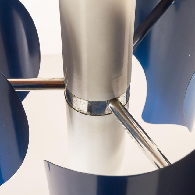 Space Age Italian Chandelier, 1970s For Sale - Image 13 of 16