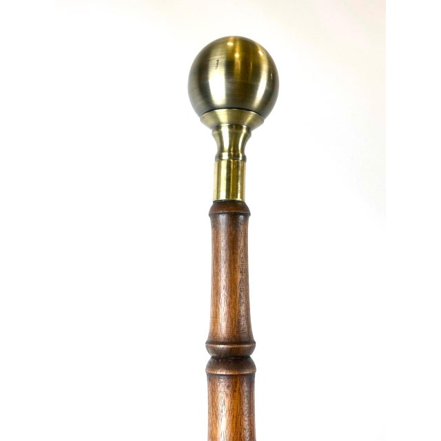 Victorian Mahogany and Leather Library Staircase, 19th Century For Sale - Image 13 of 18