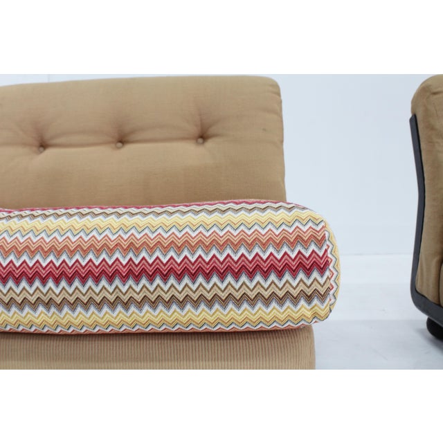 Vintage Amanta Lounge Chairs by Mario Bellini for C&B Italia, 1960s, Set of 2 For Sale - Image 11 of 12
