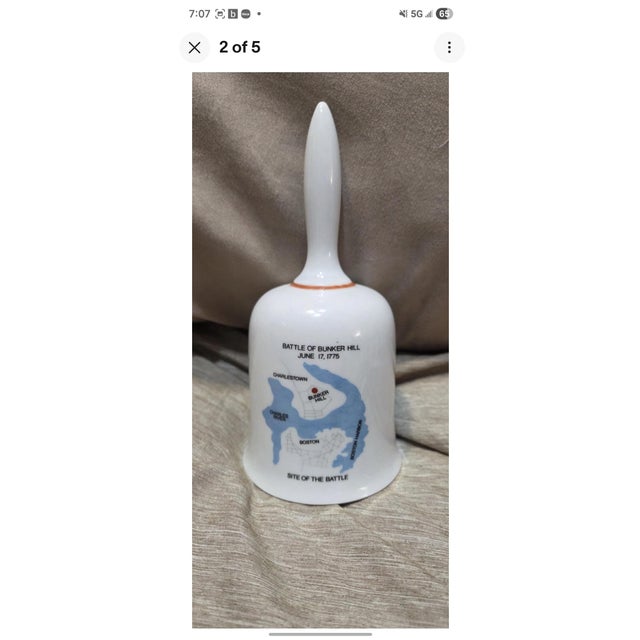 Brand new without box, excellent condition. The Danbury Mint Bicentennial Battle of Bunker Hill Limited Edition Porcelain...