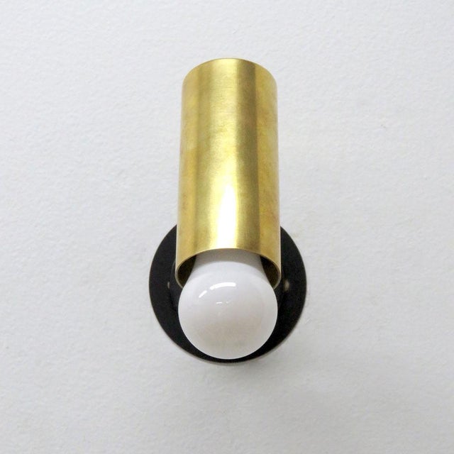 Mid-Century Modern Pair of Boris Lacroix Wall Lights, 1950 For Sale - Image 3 of 10