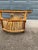 Pair of Bamboo + Rattan Side Tables | Style of Franco Albini For Sale - Image 10 of 13