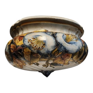 Vintage Saca Castelli Wall Hanging Jardiniere For Sale