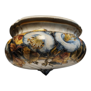 Vintage Saca Castelli Wall Hanging Jardiniere