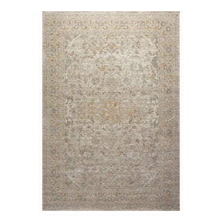 Chris Loves Julia x Loloi Rosemarie Ivory / Natural 6'-3" x 9' Area Rug For Sale
