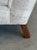 1970s Swedish Highback Lounge Chair in Plaid For Sale - Image 13 of 17