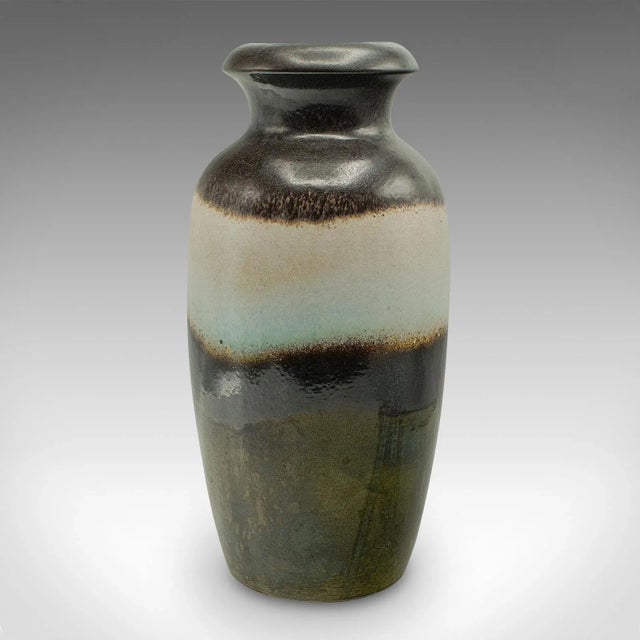 Mid 20th Century 1960's Vintage Lava Flower Vase For Sale - Image 5 of 9