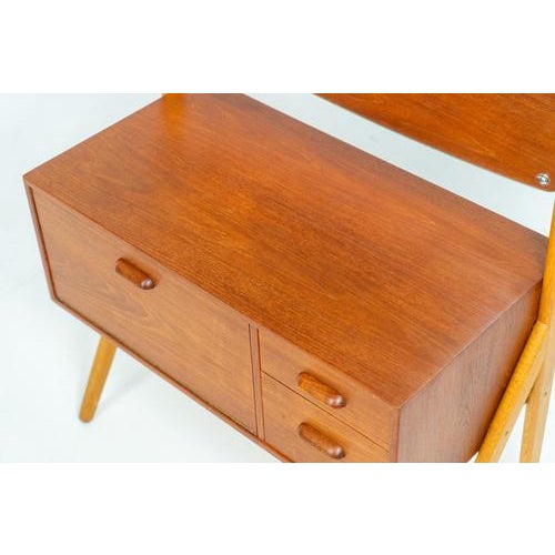 Brown Dressing Table from Ølholm Møbelfabrik For Sale - Image 8 of 11