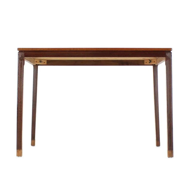 Mid 20th Century 20th Century Danish Modern Teak Rectangular End Tables - a Pair For Sale - Image 5 of 8