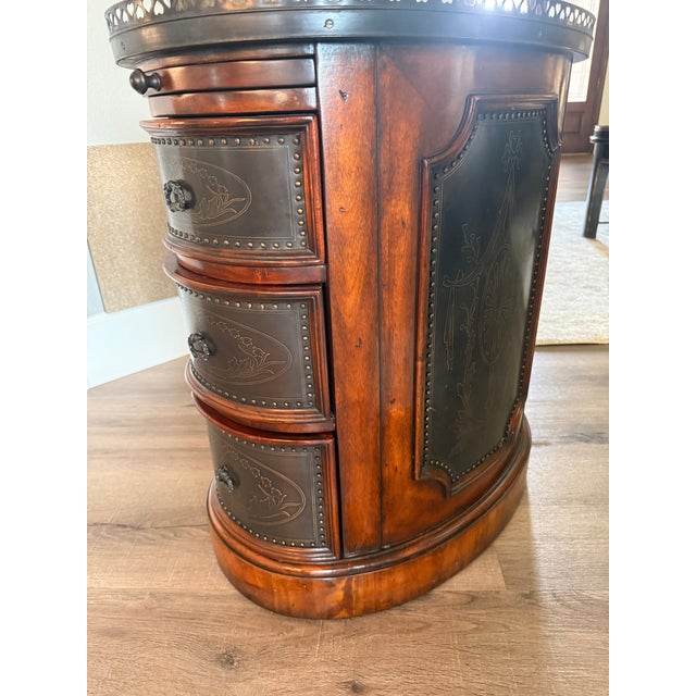 Wood 1990s Theodore Alexander Armoury Table For Sale - Image 7 of 10