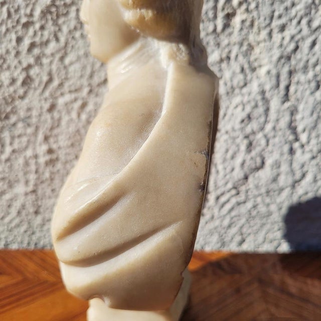 Bust of a Gentleman, 17th-18th Century, Marble For Sale - Image 9 of 18