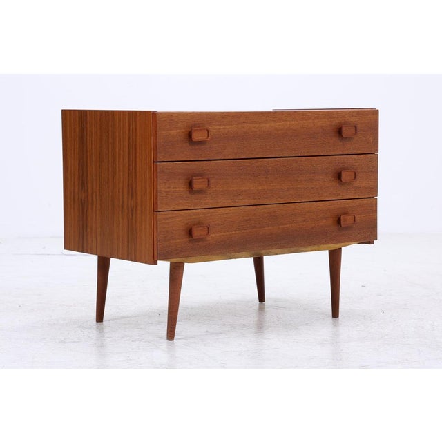 Vintage Chest of Drawers in Teak, 1960s For Sale - Image 13 of 15