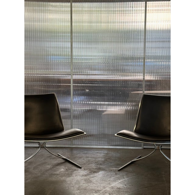 Kastholm Jk 710 Skater Chairs by Kill International, 1960s, in Very Good conditions. Designed 1960 to 1969 This piece has...