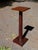 Antique Art Nouveau Mahogany Pedestal Plant Bust Stand For Sale - Image 16 of 18