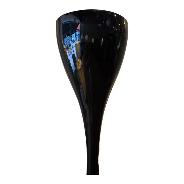 1990s Black Floor Lamp For Sale
