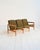 1950s Scandinavian Three-Seater Sofa in Oak, 1950s For Sale - Image 5 of 13