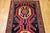 Antique Northwest Persian Runner Rug, Hand-Knotted Wool, Geometric Medallions Pattern, 4x10, Navy & Red For Sale - Image 12 of 18