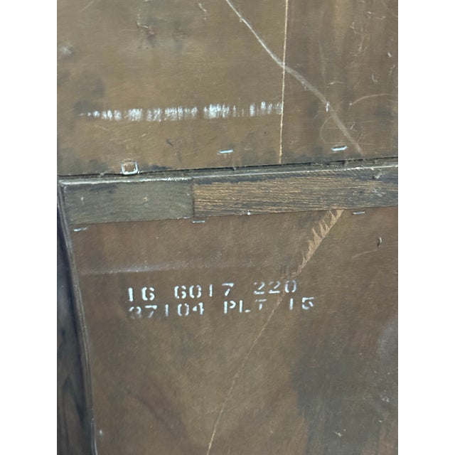 Ethan Allen Royal Charter Oak Corner Cabinet For Sale - Image 9 of 10
