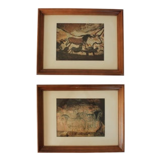 Vintage Framed Horse Prints - A Pair For Sale
