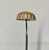 Mid-Century Modern 1970s MCM Alsy Style Clamshell Scalloped Gooseneck Pharmacy Floor Lamp For Sale - Image 3 of 15