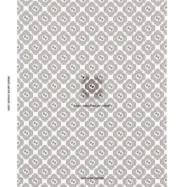 A geometric floral motif with an Art Deco echo, Le Moderne Cut Velvet is a gorgeous textural fabric design by Johnson...