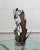 Metal 1970s Artist Made Brutalist Steel Table Lamp For Sale - Image 7 of 12