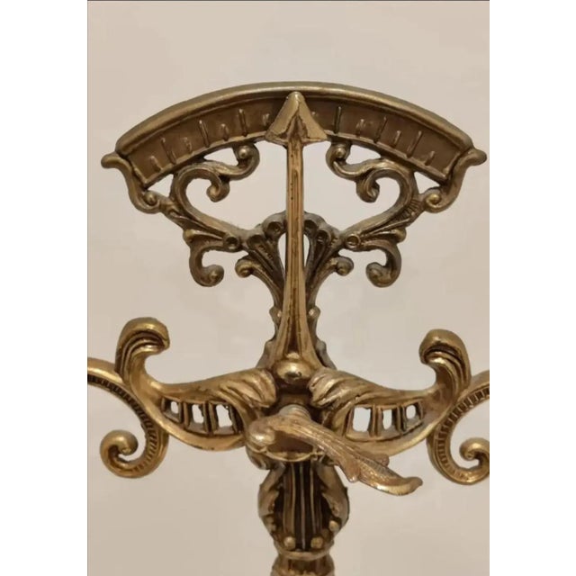 For your consideration. . . A gorgeous vintage Ornate French style decorative balance scale. This stunning piece is made...