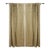 Handmade Costal Tulip Ring Curtain in Viscose Coloured Linen for Windows Size -54"Wx89"L For Sale