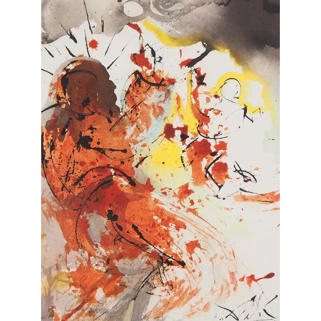 Salvador Dali, Biblia Sacra, The Light, Lithograph For Sale - Image 5 of 5