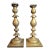 Antique Fraget Warsaw Silver Plate Candlesticks Pair Polish Judaica 3342 13" For Sale