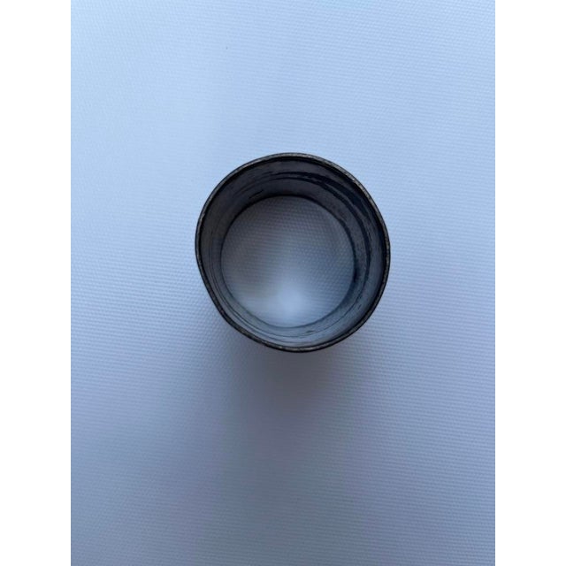 Metal Antique Silver Metal Napkin Ring For Sale - Image 7 of 8