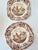 Maroon Vintage English Ironstone Dessert Set by Johnson Bros, 1970s, Set of 9 For Sale - Image 8 of 15