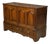 Small English Georgian Period 18th Century Oak Buffet with Carved Arching Motifs For Sale