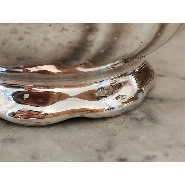 Art Deco Art Deco German Silver Enamel Tea & Coffee Service, Attributed to Wmf, Circa 1930s For Sale - Image 3 of 12