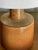 Table lamp designed by ceramicist duo Jane and Gordon Martz for Marshall Studios. Color is an unusual terra-cotta like...