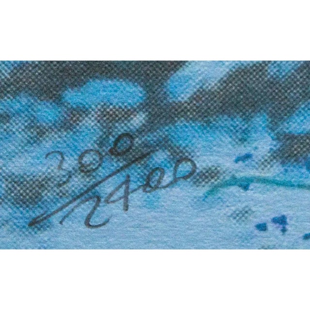 Portraiture 1986 Carnegie Museum of Art After Andy Warhol "Moonwalk" Lithograph For Sale - Image 3 of 6