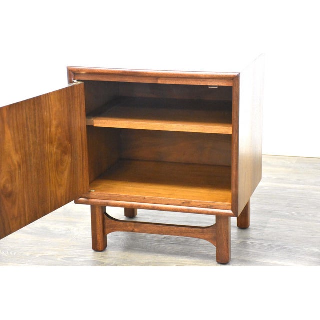 Mid Century Walnut Nightstand by Cavalier Chairish