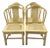 1970s Henredon Chinoiserie Caned Dining Chairs – Set of 4 – Hollywood Regency Project For Sale