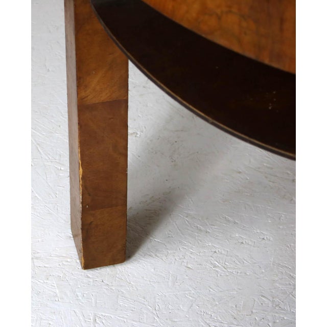 Wood 20th Century Art Deco Coffee Table, 1928 For Sale - Image 7 of 8