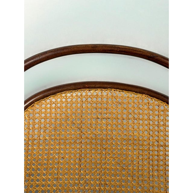 Antique Classical Armchair No. 11 in Bentwood Beech and Cane Seat from Thonet, Vienna, 1868,, 1870 For Sale - Image 10 of 12