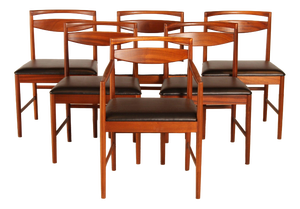 Mid-Century Modern Teak Dining Chairs from McIntosh, 1960s, Set of 6