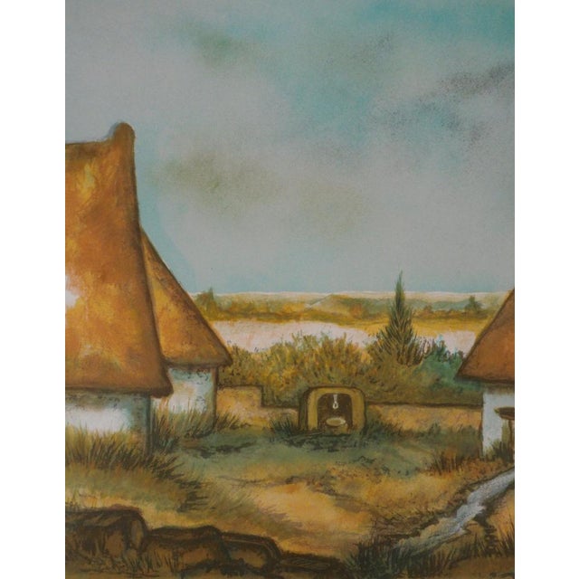 Modern Marguerite Maduzac, Esprit de Bretagne, Lithograph For Sale - Image 3 of 9