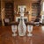 Transparent Vintage Anchor Hocking Wexford Decanter with Stopper and 14 Wine Clear Glasses - 15 pcs For Sale - Image 8 of 11