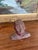 Abstract Vintage Abstract Clay Bust Sculpture With Possibly Red Iron Oxide Finish For Sale - Image 3 of 9